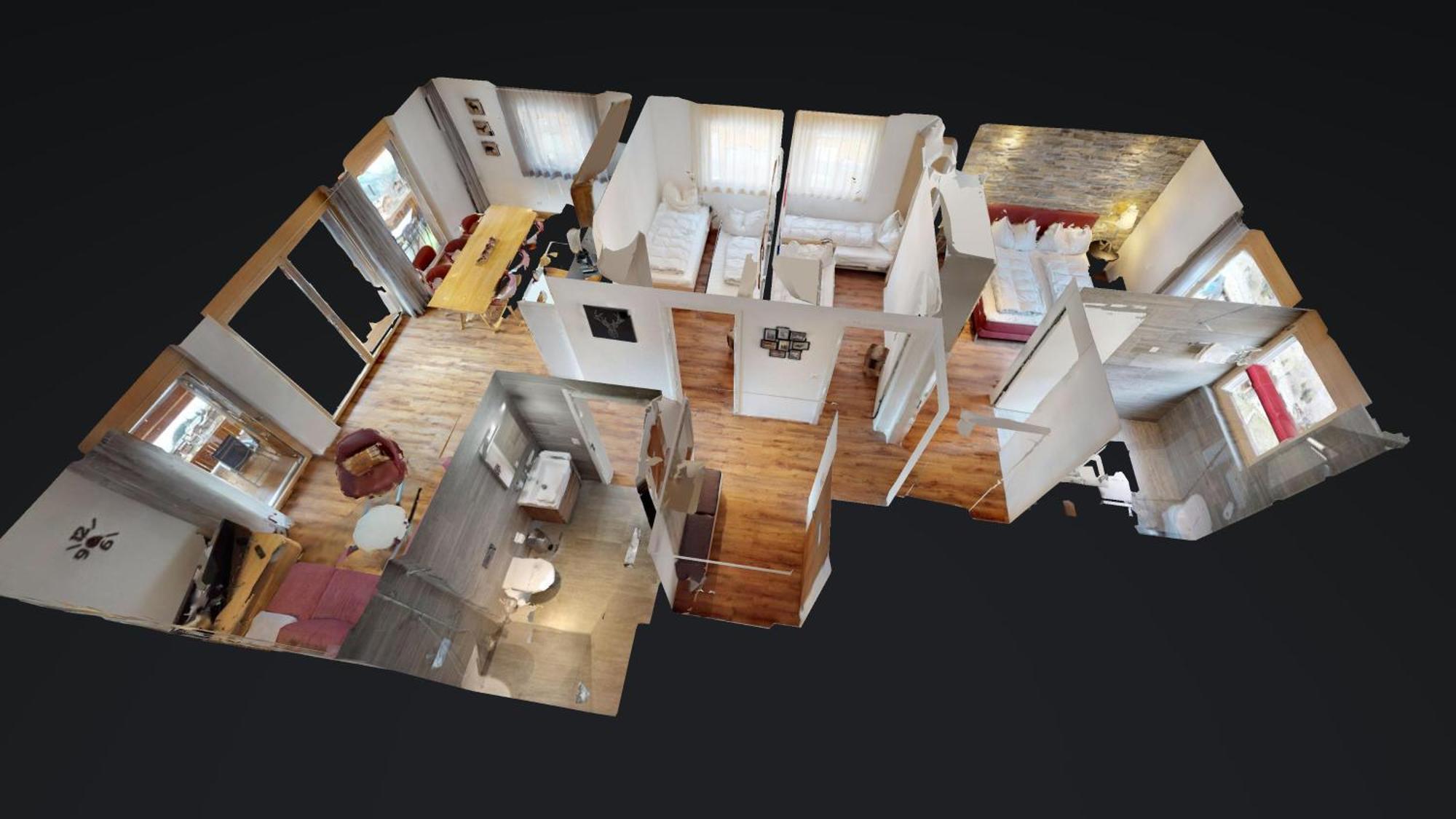 Apartmán Panorama Blatten bei Naters Pokoj fotografie