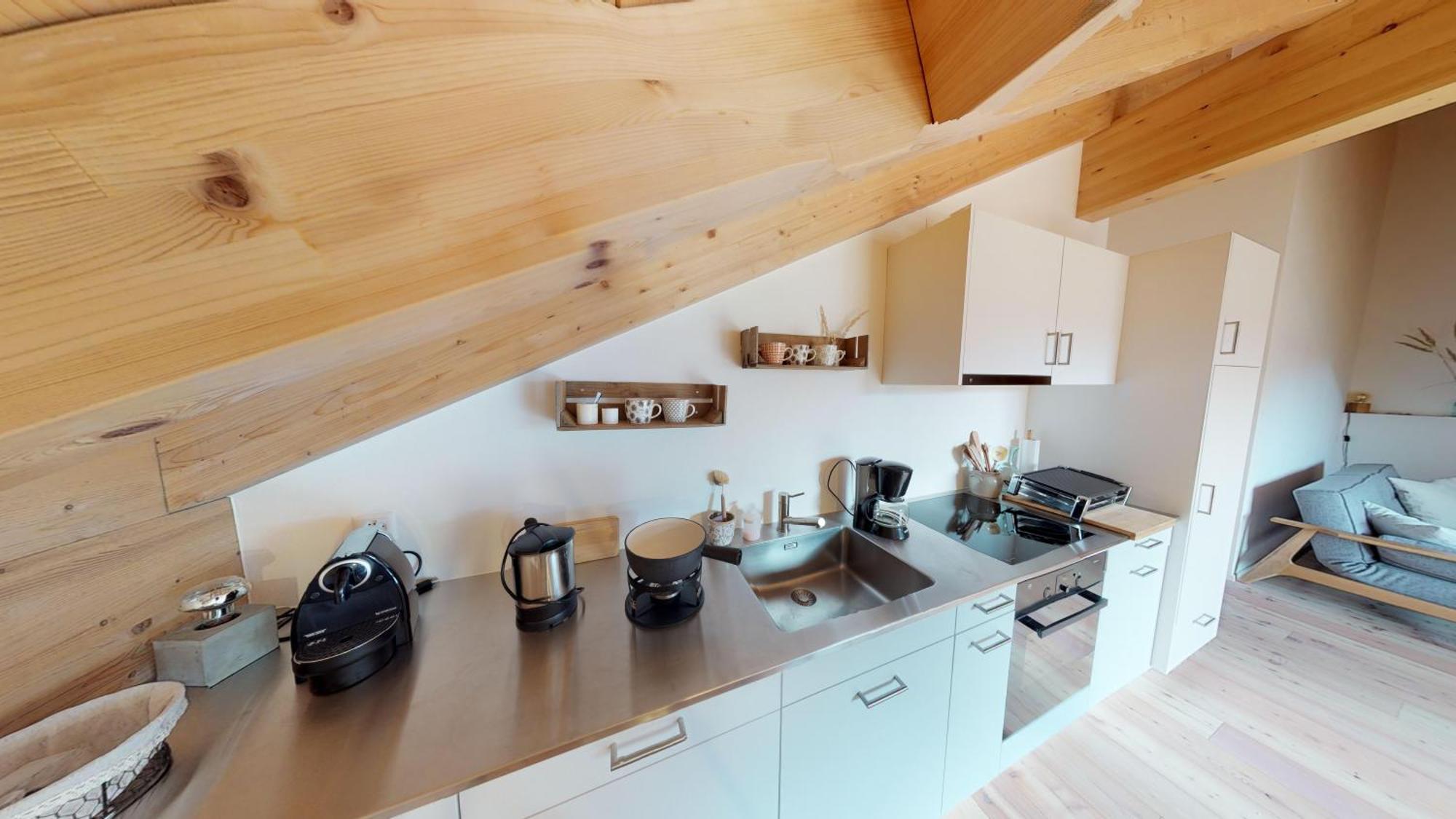 Apartmán Panorama Blatten bei Naters Pokoj fotografie