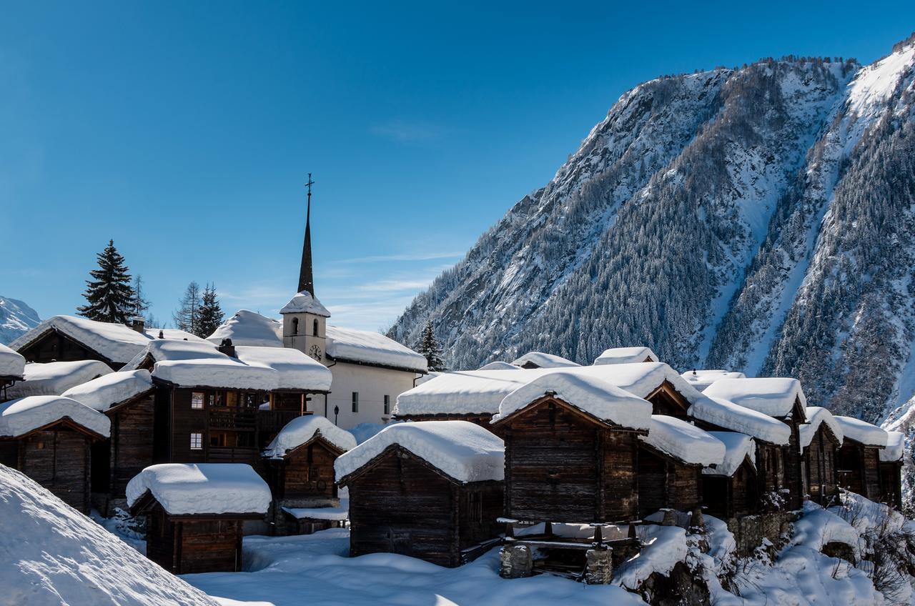 Apartmán Panorama Blatten bei Naters Exteriér fotografie
