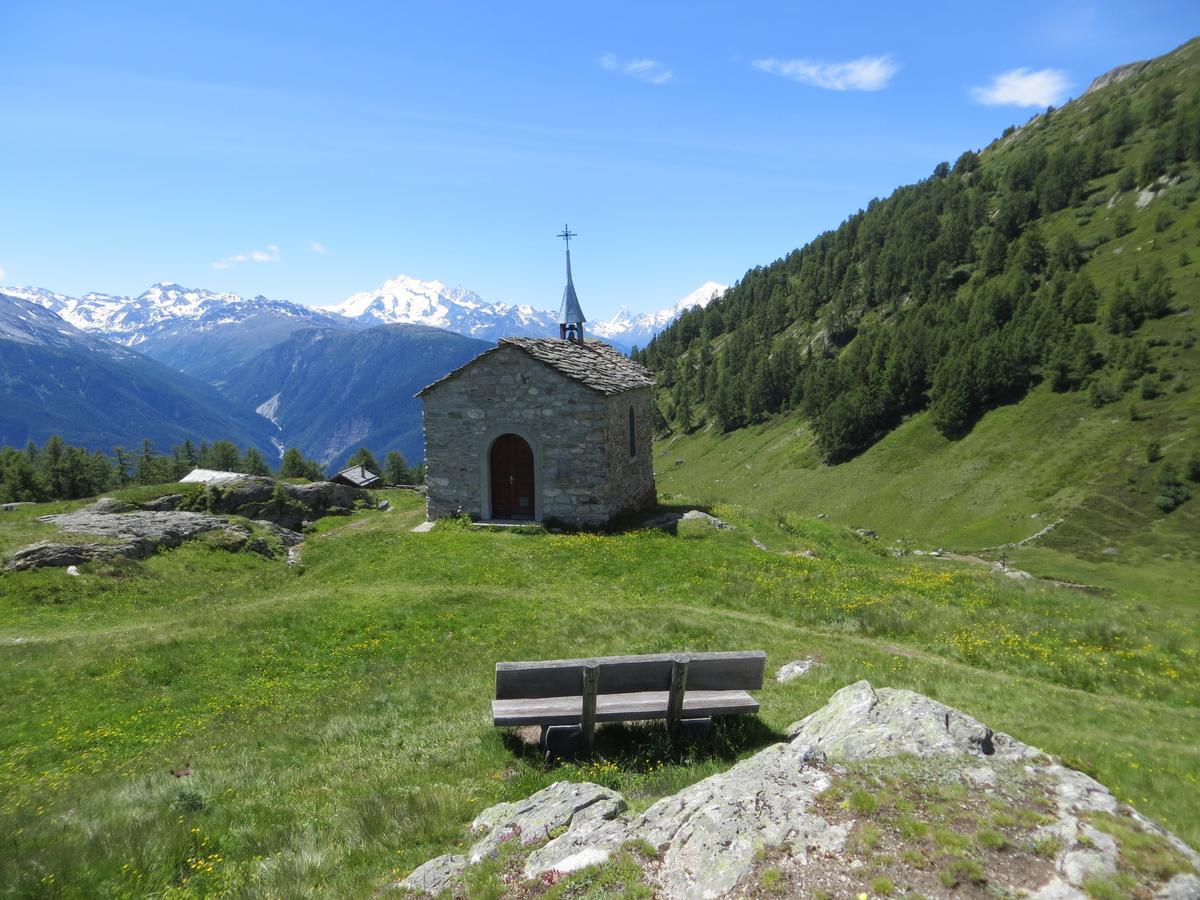 Apartmán Panorama Blatten bei Naters Exteriér fotografie